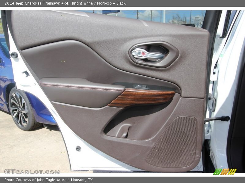 Bright White / Morocco - Black 2014 Jeep Cherokee Trailhawk 4x4