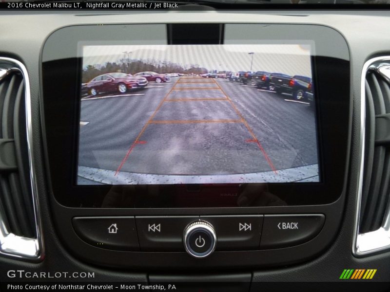 Nightfall Gray Metallic / Jet Black 2016 Chevrolet Malibu LT