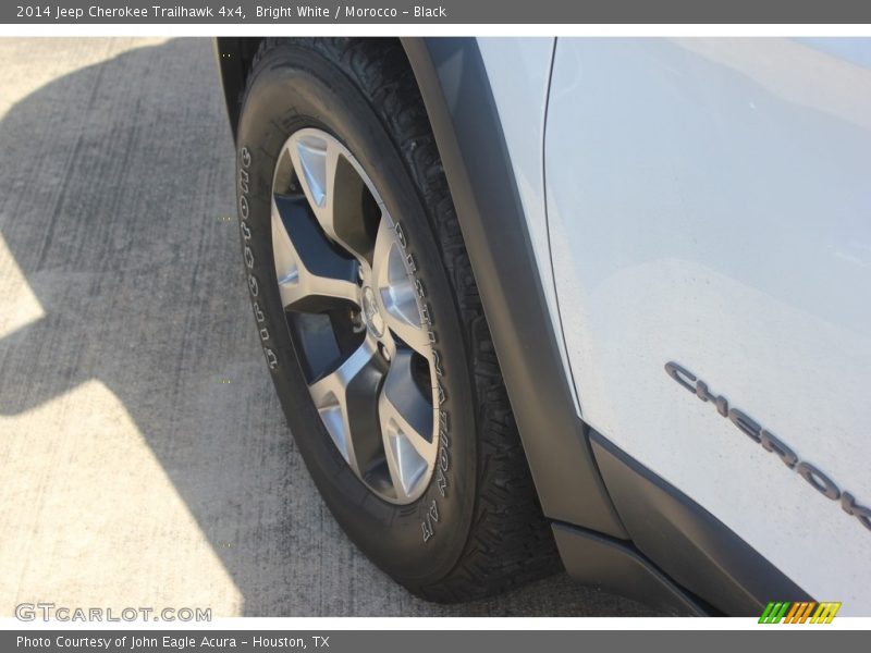 Bright White / Morocco - Black 2014 Jeep Cherokee Trailhawk 4x4