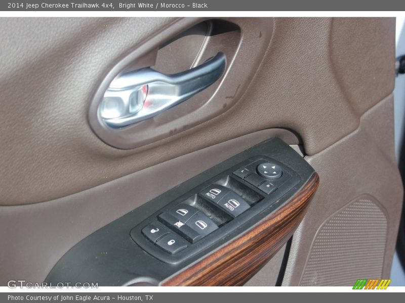 Bright White / Morocco - Black 2014 Jeep Cherokee Trailhawk 4x4