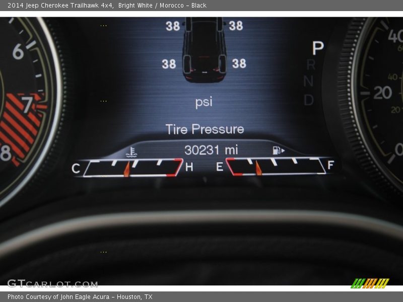 Bright White / Morocco - Black 2014 Jeep Cherokee Trailhawk 4x4