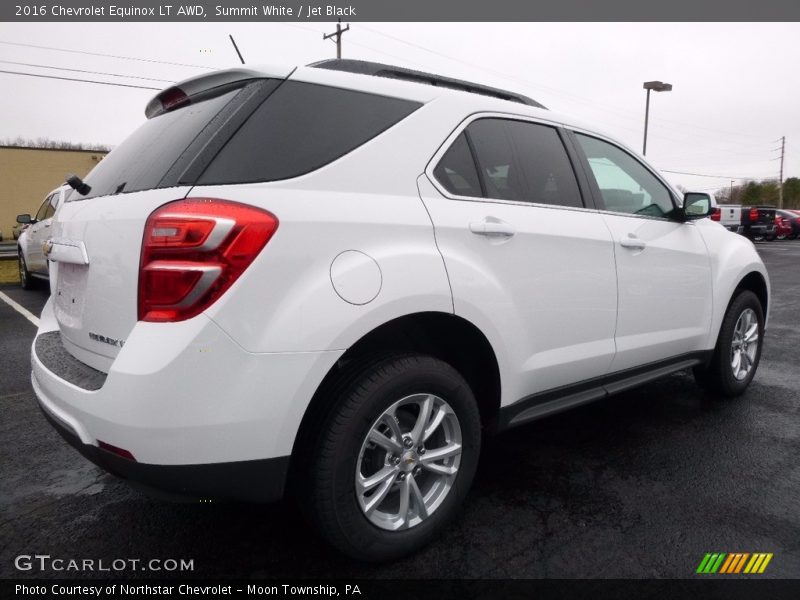 Summit White / Jet Black 2016 Chevrolet Equinox LT AWD