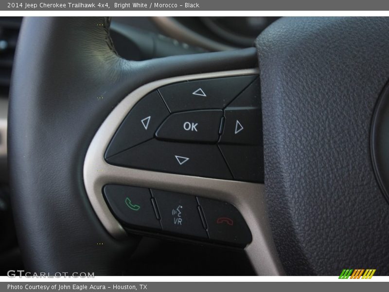 Bright White / Morocco - Black 2014 Jeep Cherokee Trailhawk 4x4
