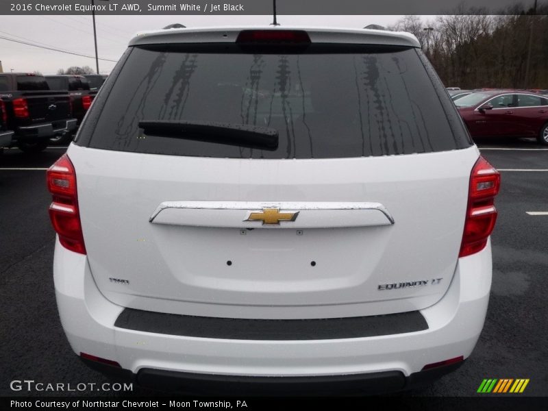 Summit White / Jet Black 2016 Chevrolet Equinox LT AWD