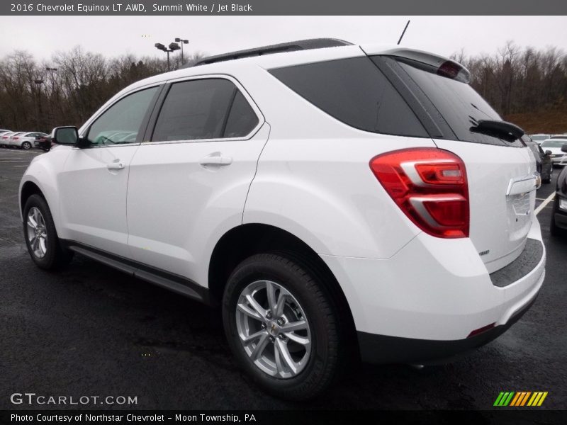Summit White / Jet Black 2016 Chevrolet Equinox LT AWD