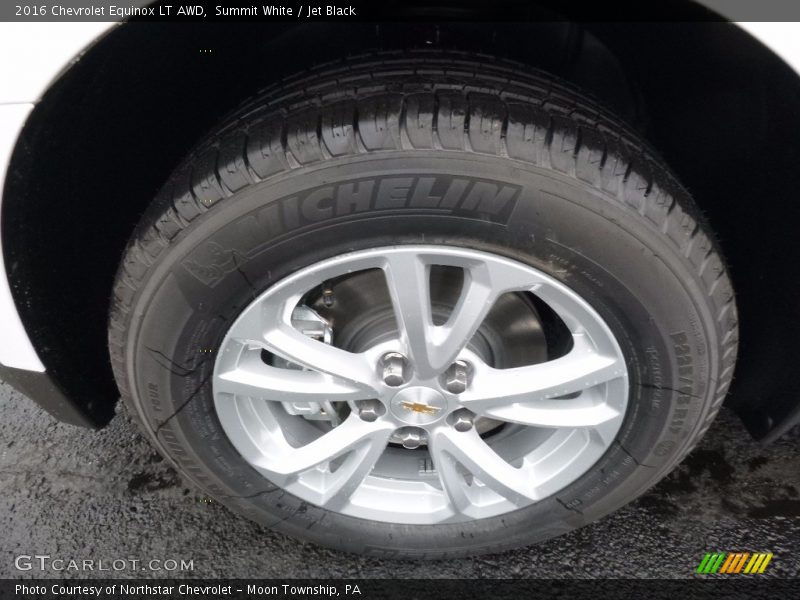 Summit White / Jet Black 2016 Chevrolet Equinox LT AWD