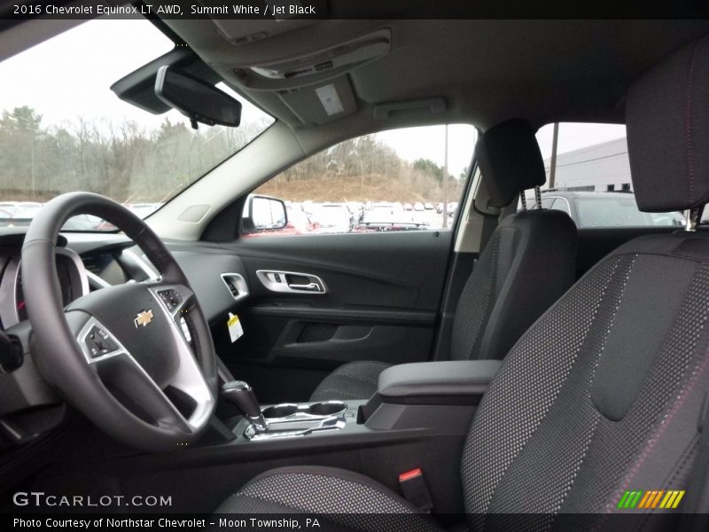 Summit White / Jet Black 2016 Chevrolet Equinox LT AWD