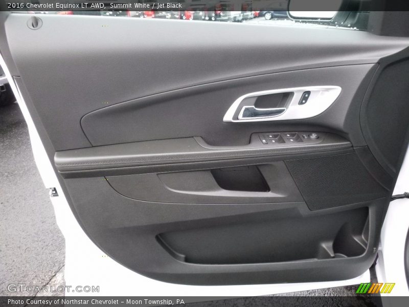 Summit White / Jet Black 2016 Chevrolet Equinox LT AWD