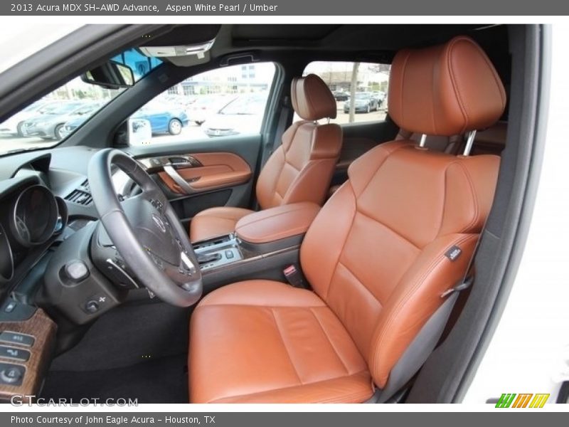 2013 MDX SH-AWD Advance Umber Interior