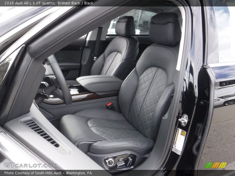 Front Seat of 2016 A8 L 3.0T quattro