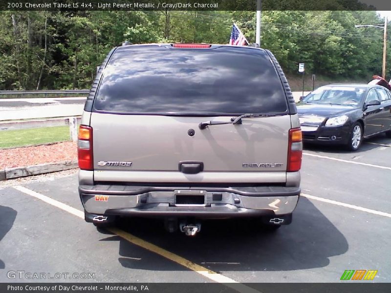 Light Pewter Metallic / Gray/Dark Charcoal 2003 Chevrolet Tahoe LS 4x4