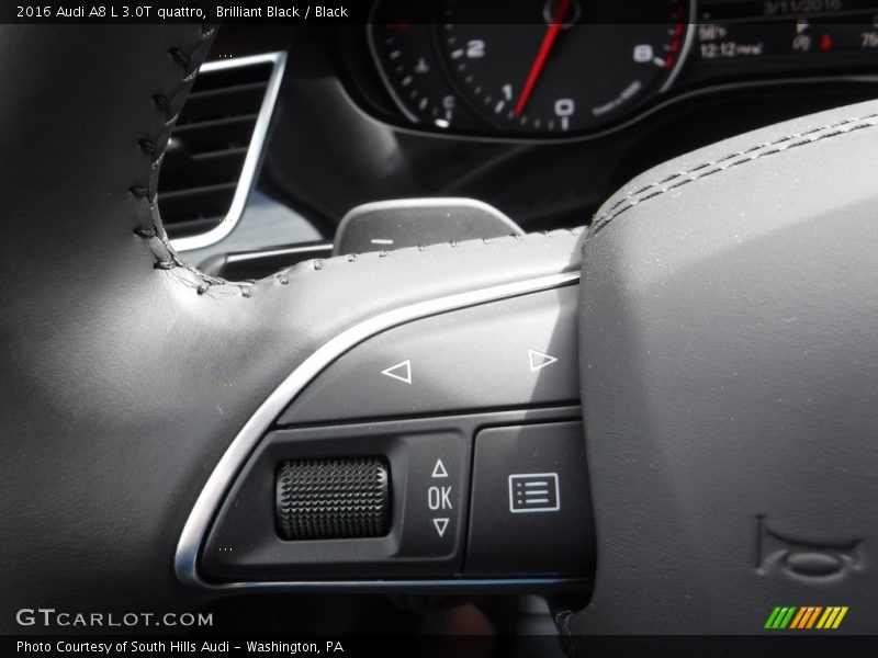 Controls of 2016 A8 L 3.0T quattro