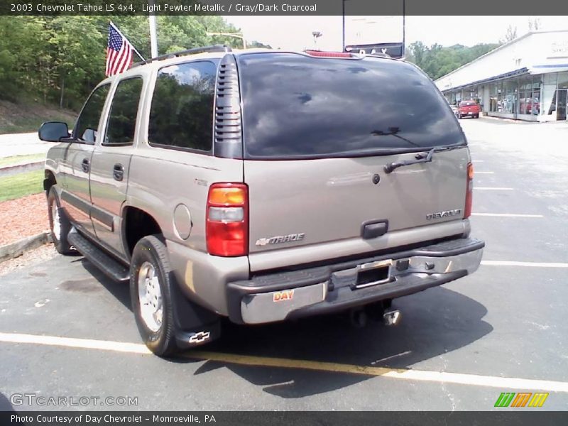 Light Pewter Metallic / Gray/Dark Charcoal 2003 Chevrolet Tahoe LS 4x4