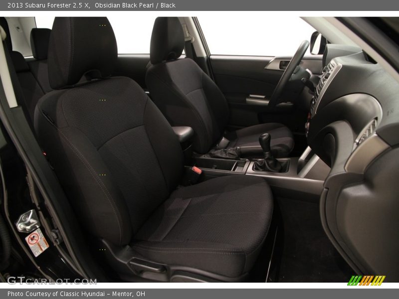 Obsidian Black Pearl / Black 2013 Subaru Forester 2.5 X