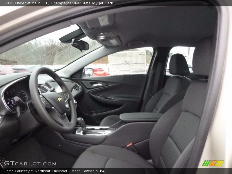 Champagne Silver Metallic / Jet Black 2016 Chevrolet Malibu LT
