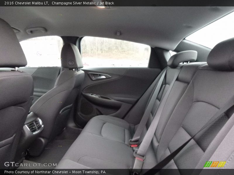 Champagne Silver Metallic / Jet Black 2016 Chevrolet Malibu LT