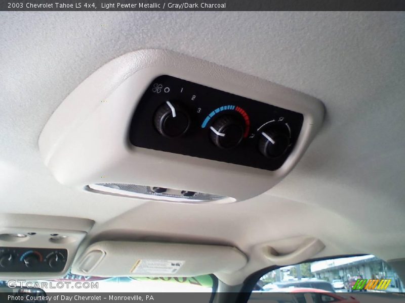 Light Pewter Metallic / Gray/Dark Charcoal 2003 Chevrolet Tahoe LS 4x4