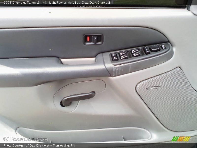 Light Pewter Metallic / Gray/Dark Charcoal 2003 Chevrolet Tahoe LS 4x4