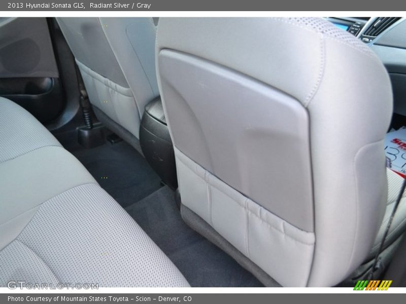 Radiant Silver / Gray 2013 Hyundai Sonata GLS