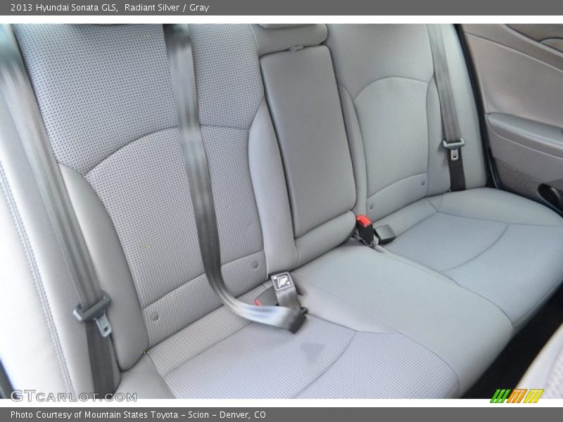 Radiant Silver / Gray 2013 Hyundai Sonata GLS
