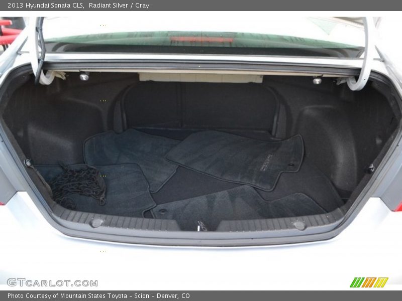 Radiant Silver / Gray 2013 Hyundai Sonata GLS