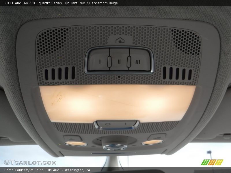 Brilliant Red / Cardamom Beige 2011 Audi A4 2.0T quattro Sedan