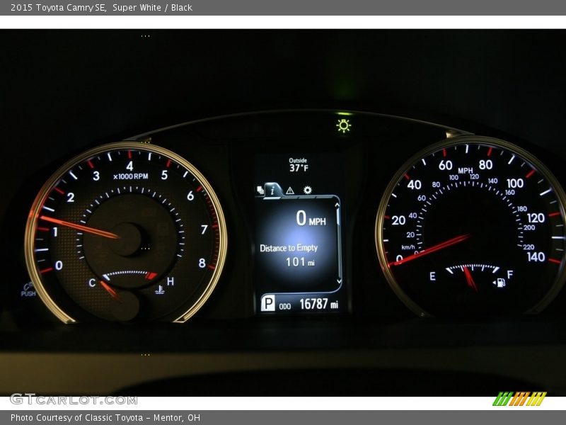  2015 Camry SE SE Gauges