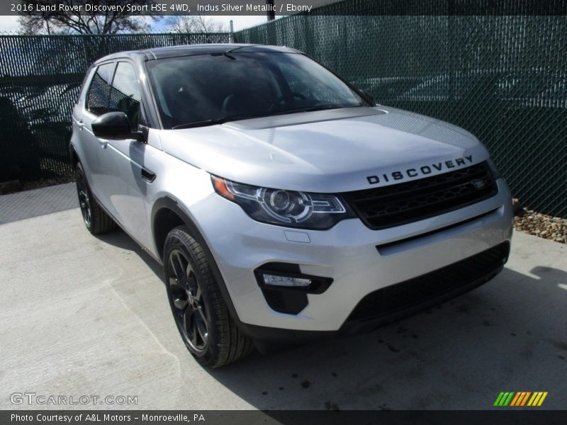 Indus Silver Metallic / Ebony 2016 Land Rover Discovery Sport HSE 4WD