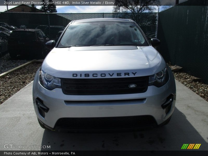 Indus Silver Metallic / Ebony 2016 Land Rover Discovery Sport HSE 4WD