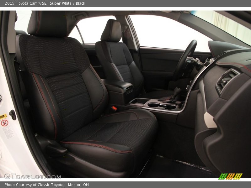 Front Seat of 2015 Camry SE