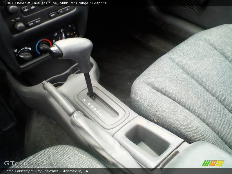 Sunburst Orange / Graphite 2004 Chevrolet Cavalier Coupe