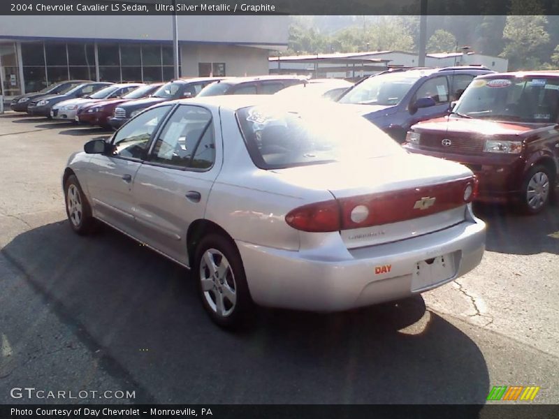 Ultra Silver Metallic / Graphite 2004 Chevrolet Cavalier LS Sedan