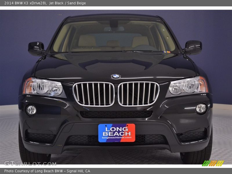 Jet Black / Sand Beige 2014 BMW X3 xDrive28i
