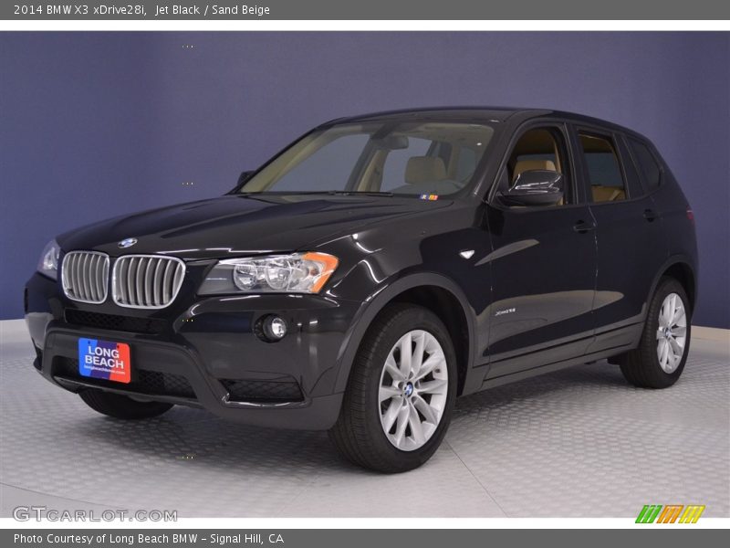 Jet Black / Sand Beige 2014 BMW X3 xDrive28i