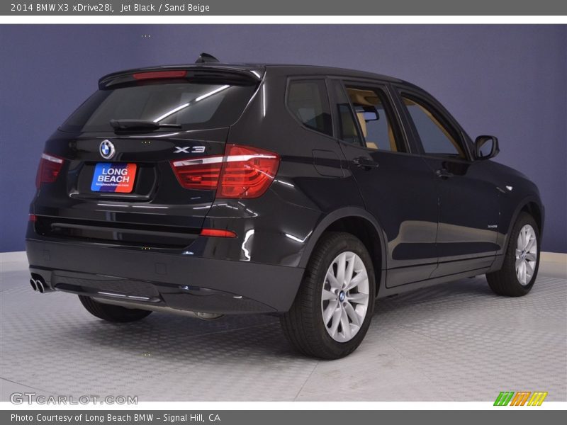 Jet Black / Sand Beige 2014 BMW X3 xDrive28i