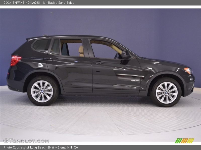 Jet Black / Sand Beige 2014 BMW X3 xDrive28i