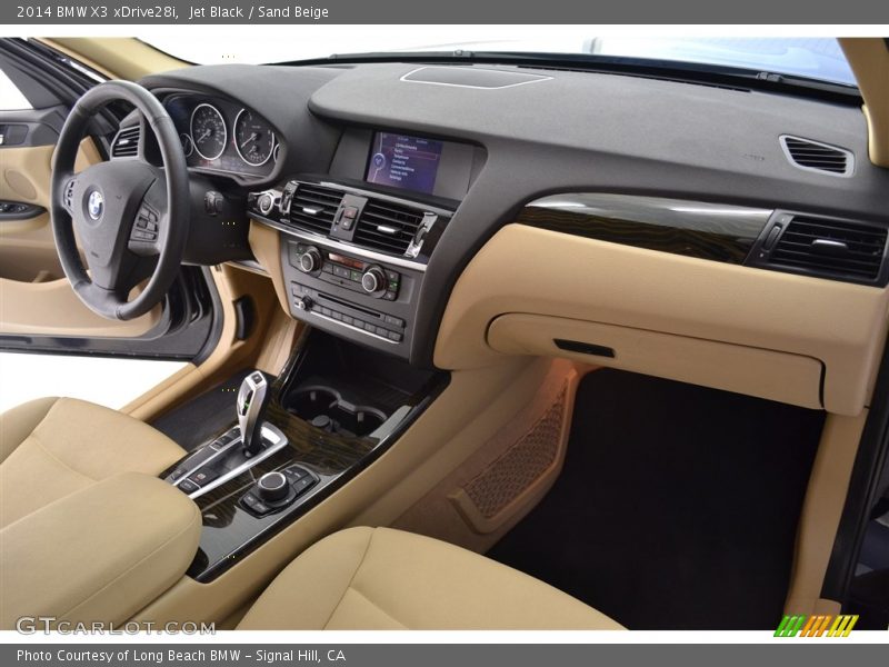 Jet Black / Sand Beige 2014 BMW X3 xDrive28i