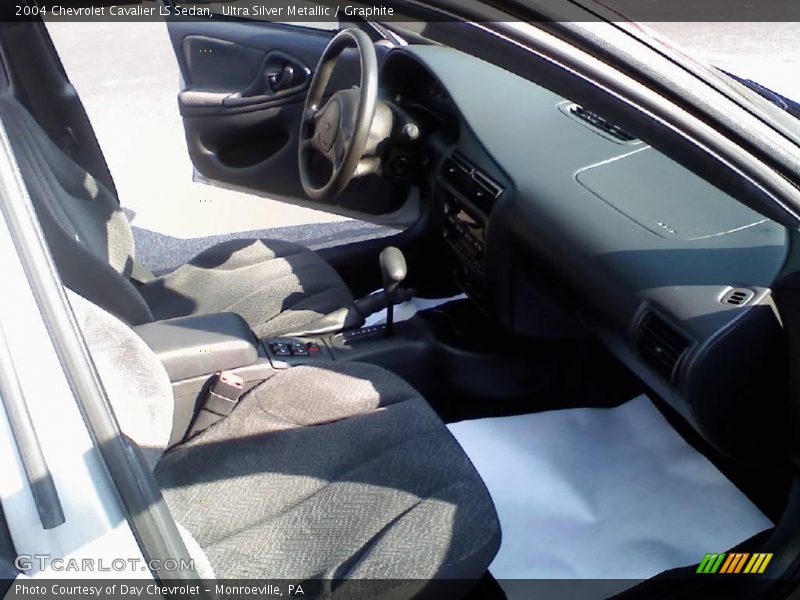 Ultra Silver Metallic / Graphite 2004 Chevrolet Cavalier LS Sedan