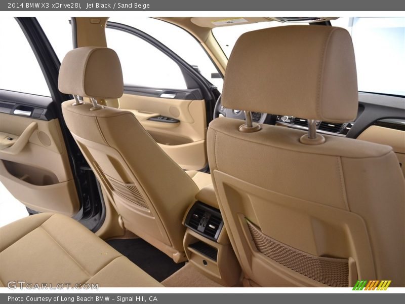 Jet Black / Sand Beige 2014 BMW X3 xDrive28i