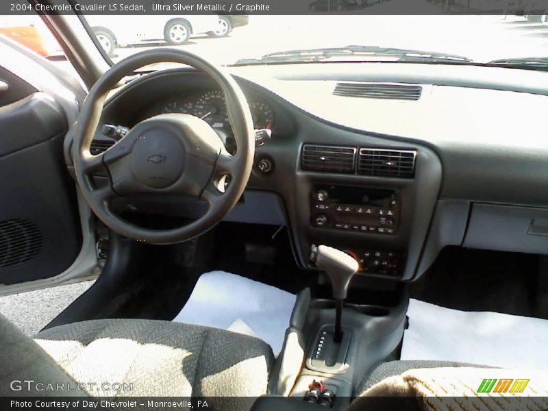 Ultra Silver Metallic / Graphite 2004 Chevrolet Cavalier LS Sedan