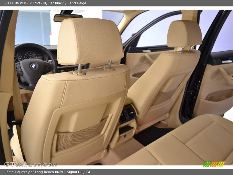 Jet Black / Sand Beige 2014 BMW X3 xDrive28i