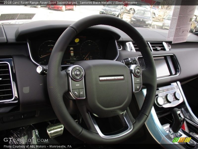  2016 Range Rover Sport Supercharged Steering Wheel