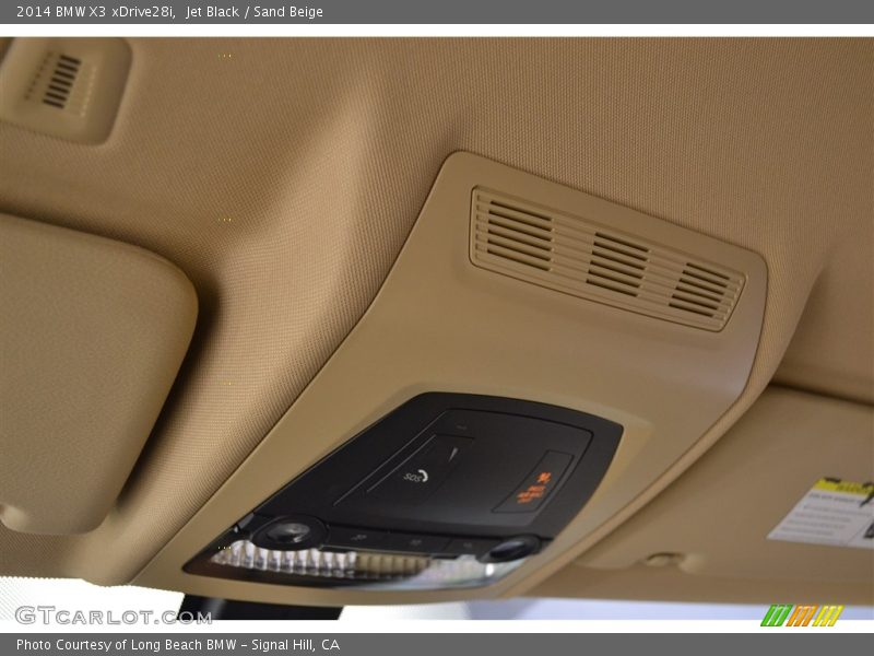 Jet Black / Sand Beige 2014 BMW X3 xDrive28i