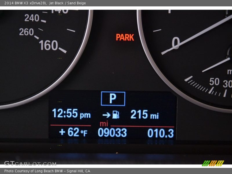 Jet Black / Sand Beige 2014 BMW X3 xDrive28i