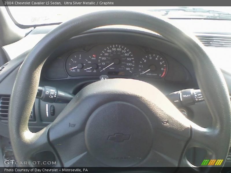 Ultra Silver Metallic / Graphite 2004 Chevrolet Cavalier LS Sedan