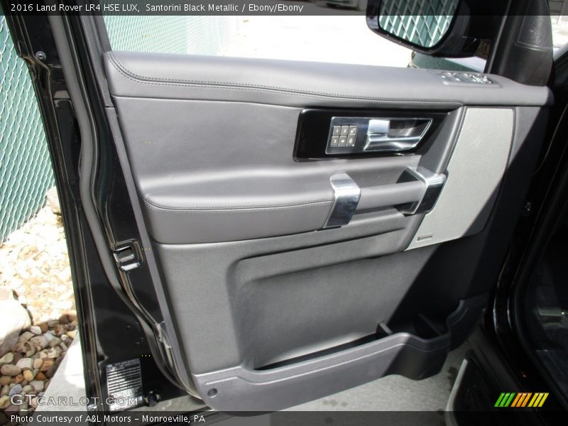 Santorini Black Metallic / Ebony/Ebony 2016 Land Rover LR4 HSE LUX