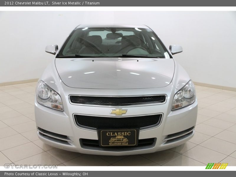 Silver Ice Metallic / Titanium 2012 Chevrolet Malibu LT