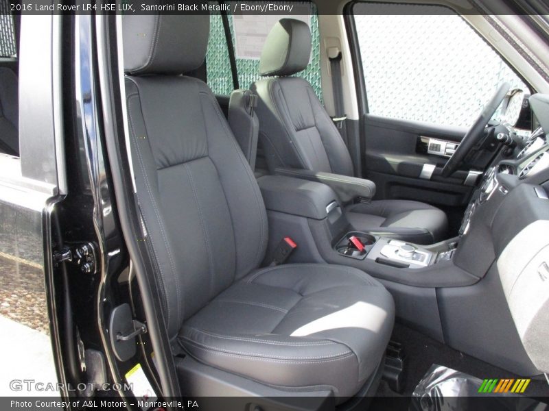 Santorini Black Metallic / Ebony/Ebony 2016 Land Rover LR4 HSE LUX