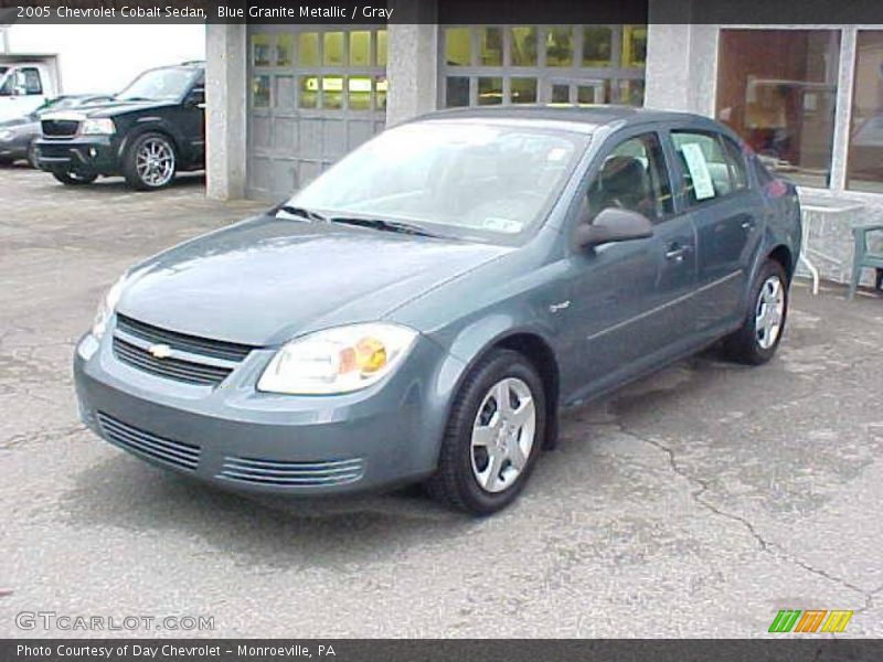 Blue Granite Metallic / Gray 2005 Chevrolet Cobalt Sedan
