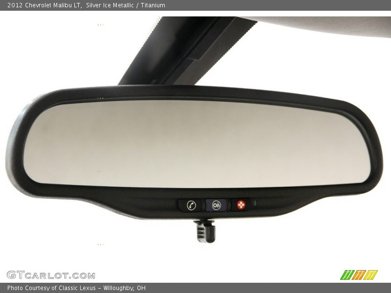 Silver Ice Metallic / Titanium 2012 Chevrolet Malibu LT